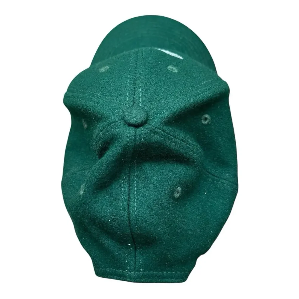 VTG Bentley Motors Green Wool Baseball Cap Hat Adjustable Strapback OSFA Rare